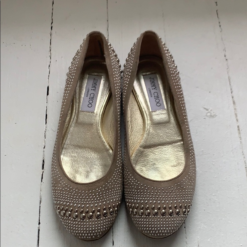 Jimmy Choo Stud Flats